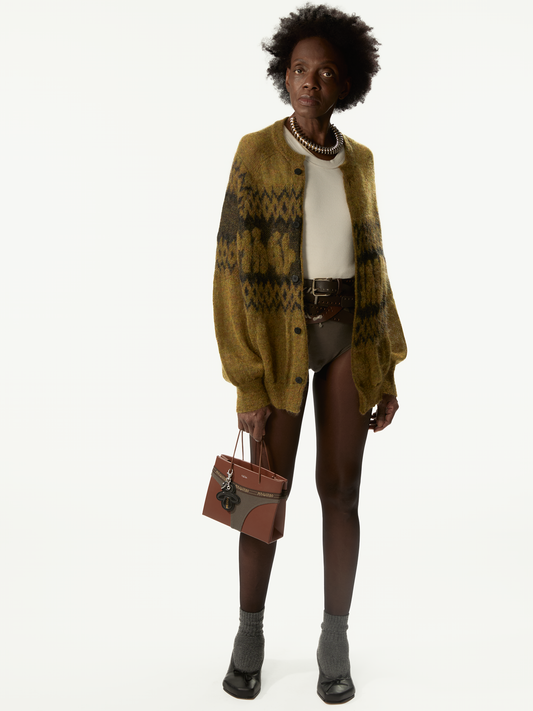 Christmas Sweater Rave Yellow - Magliano