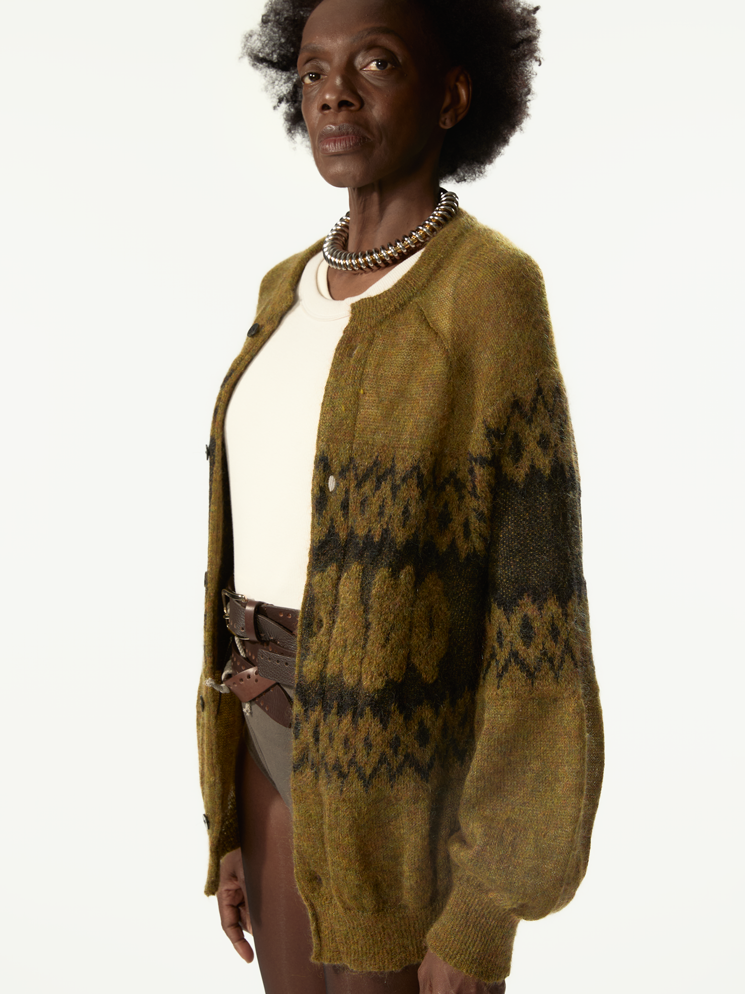 Christmas Sweater Rave Yellow - Magliano