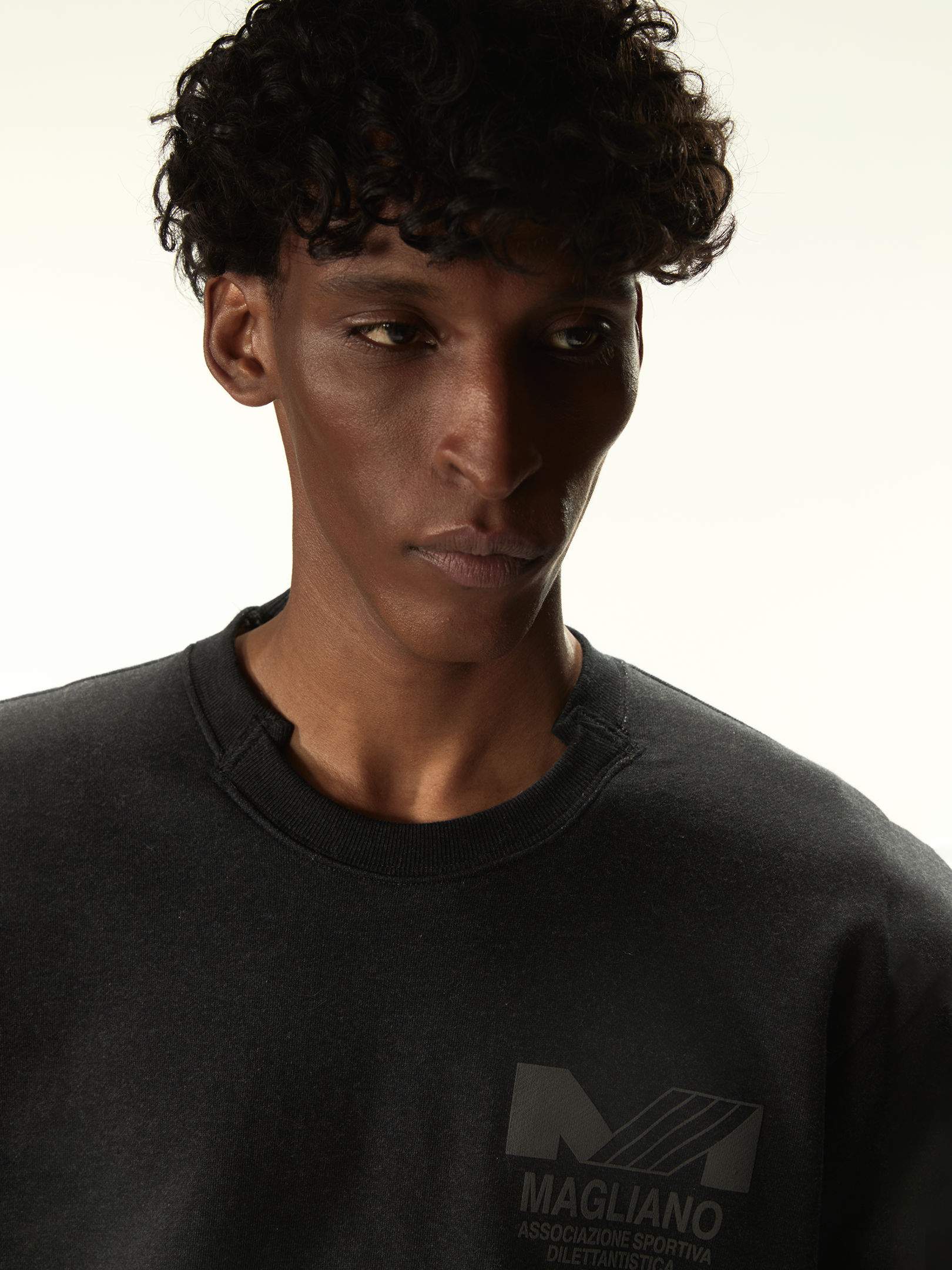 Polisportiva Crewneck Off Black - Magliano