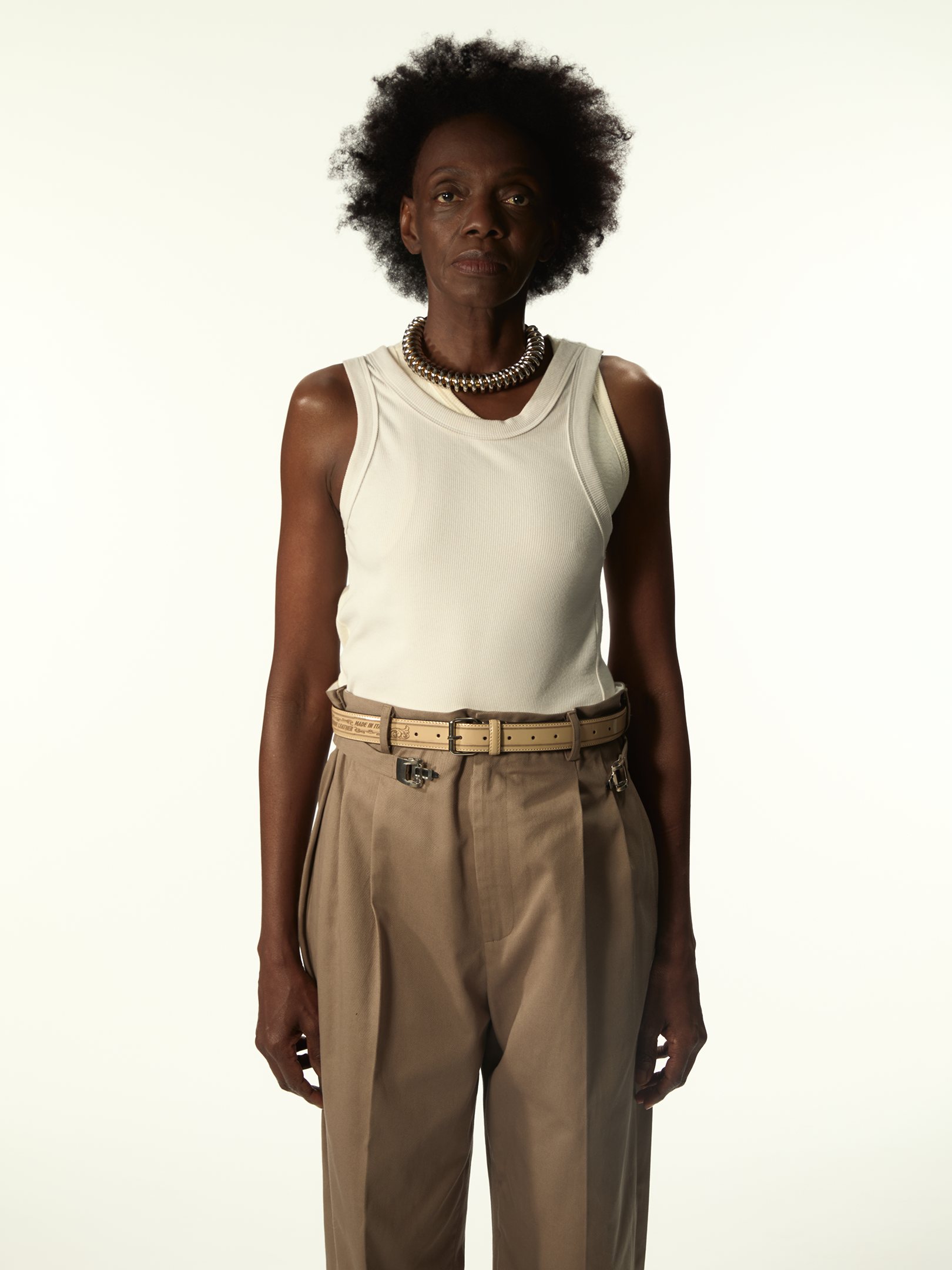Nudo Wrapped Tanktop White - Magliano
