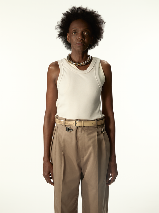 Nudo Wrapped Tanktop White - Magliano