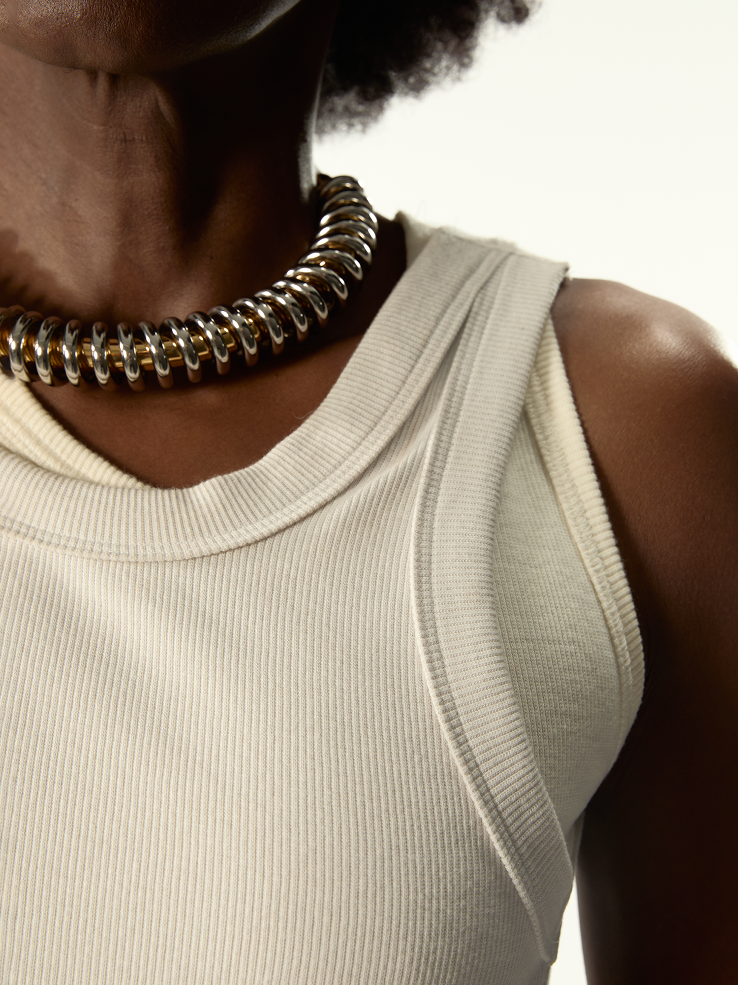 Nudo Wrapped Tanktop White - Magliano