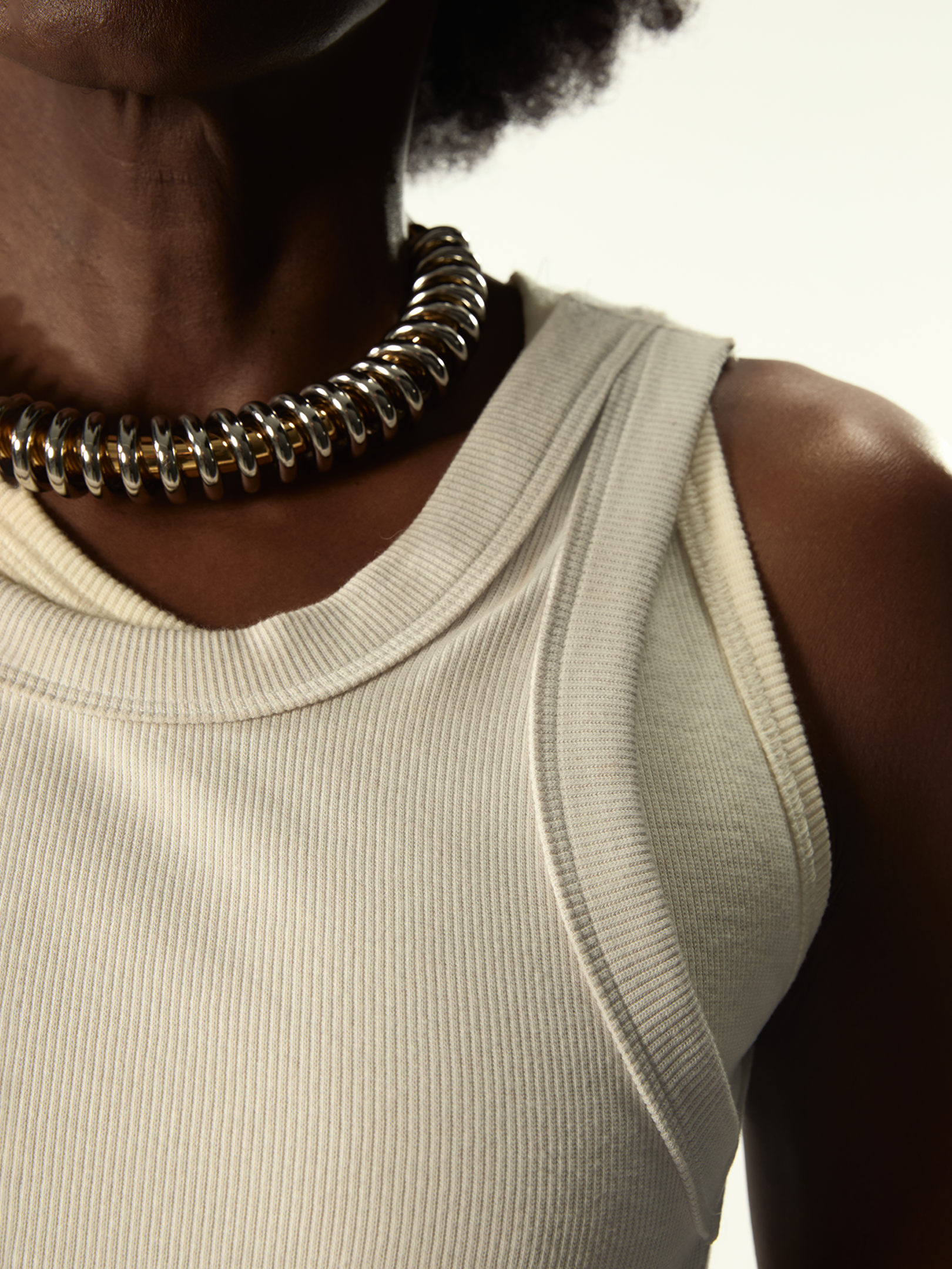 Nudo Wrapped Tanktop White - Magliano