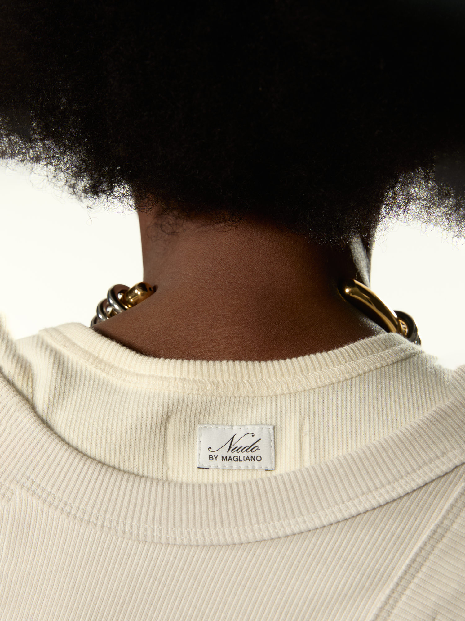 Nudo Wrapped Tanktop White - Magliano