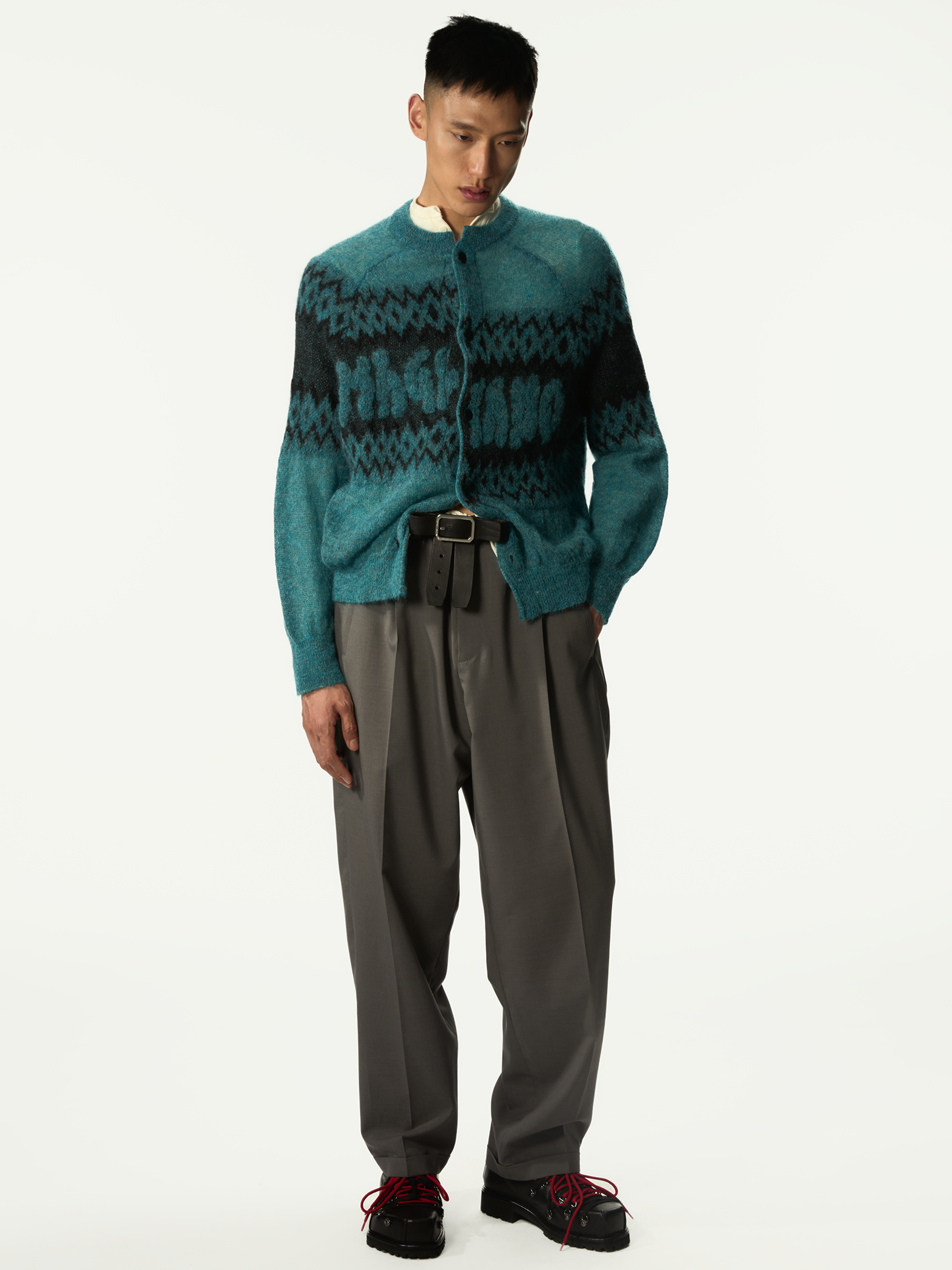 Christmas Sweater Rave Blue - Magliano