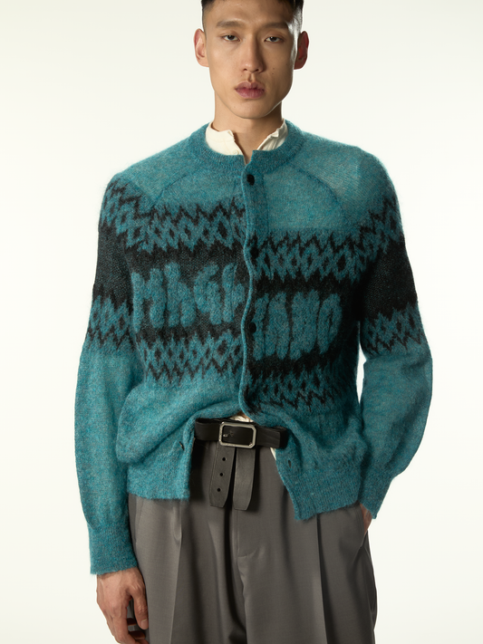 Christmas Sweater Rave Blue - Magliano