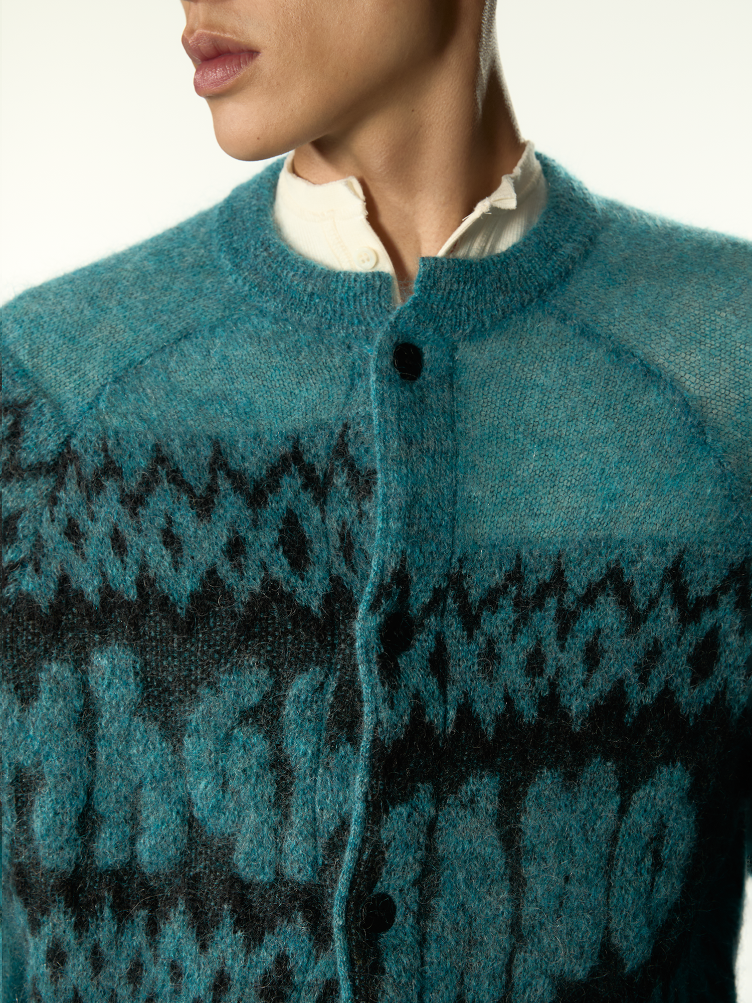 Christmas Sweater Rave Blue - Magliano