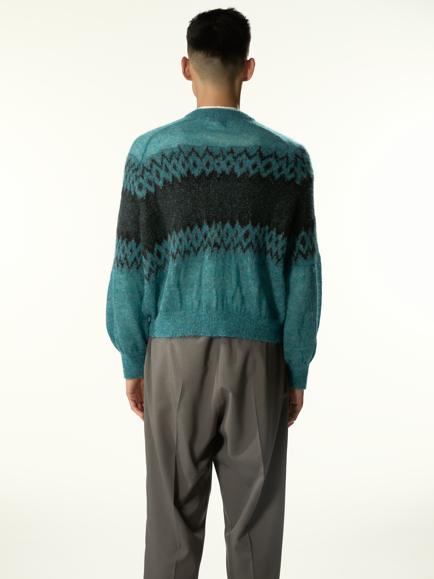 Christmas Sweater Rave Blue - Magliano