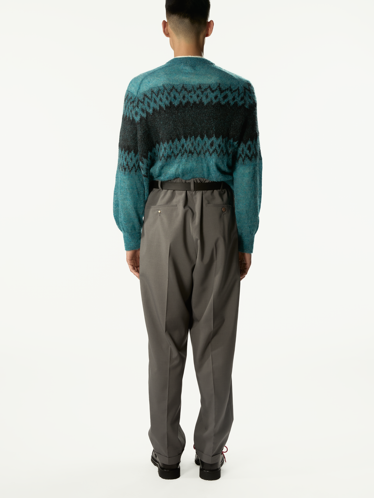 People'S Pants Grey - Magliano