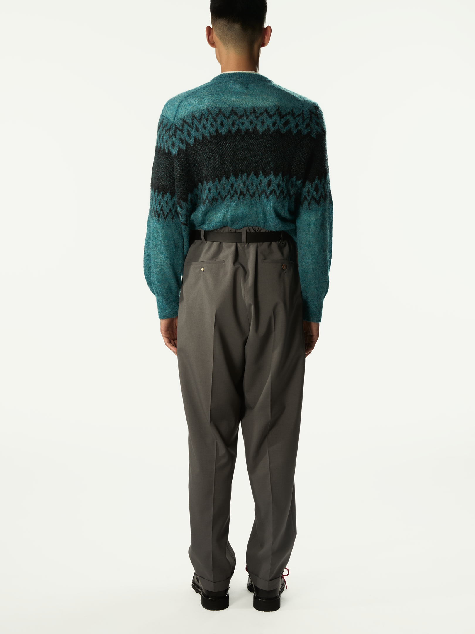 People'S Pants Grey - Magliano