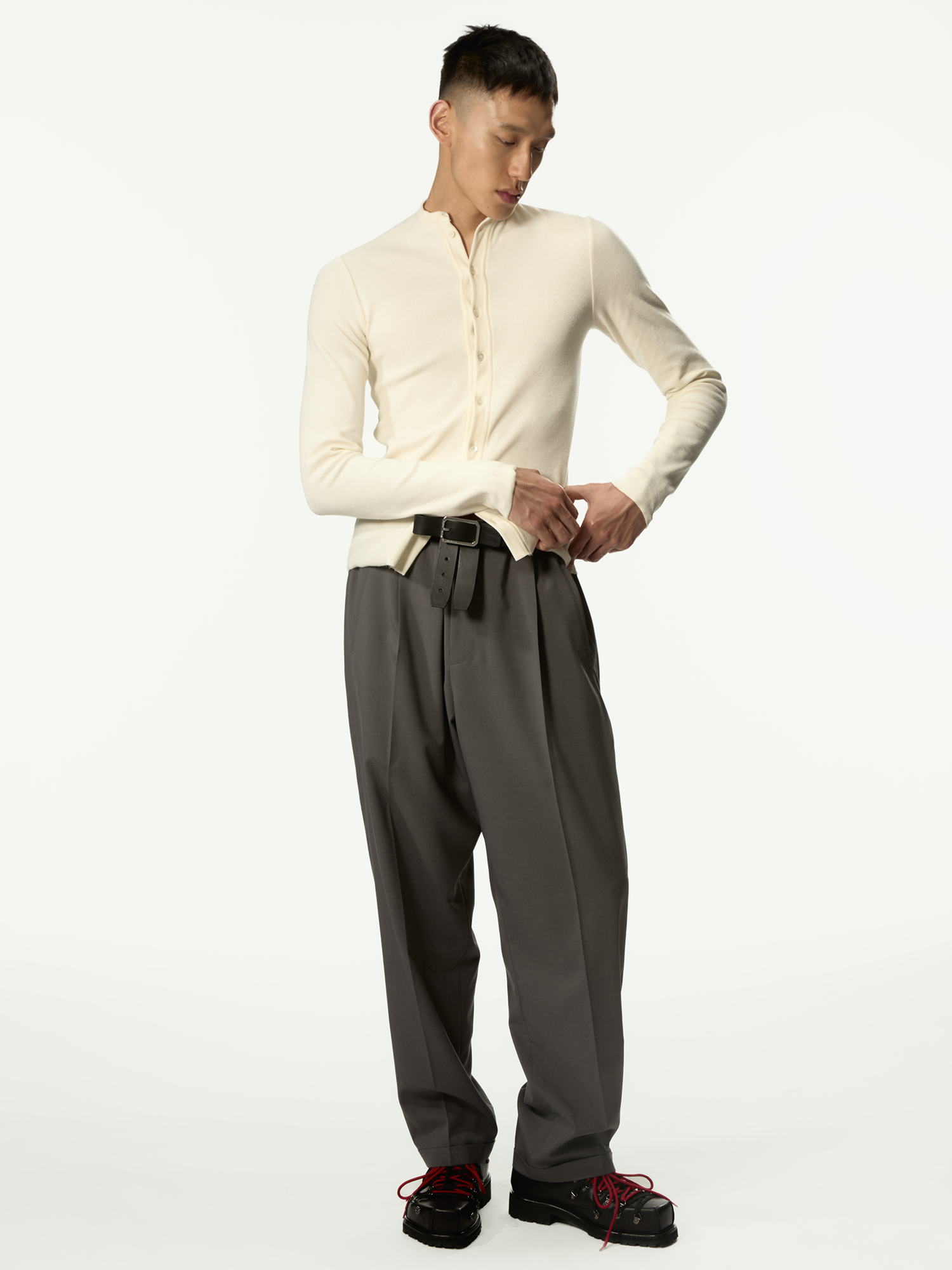 People'S Pants Grey - Magliano