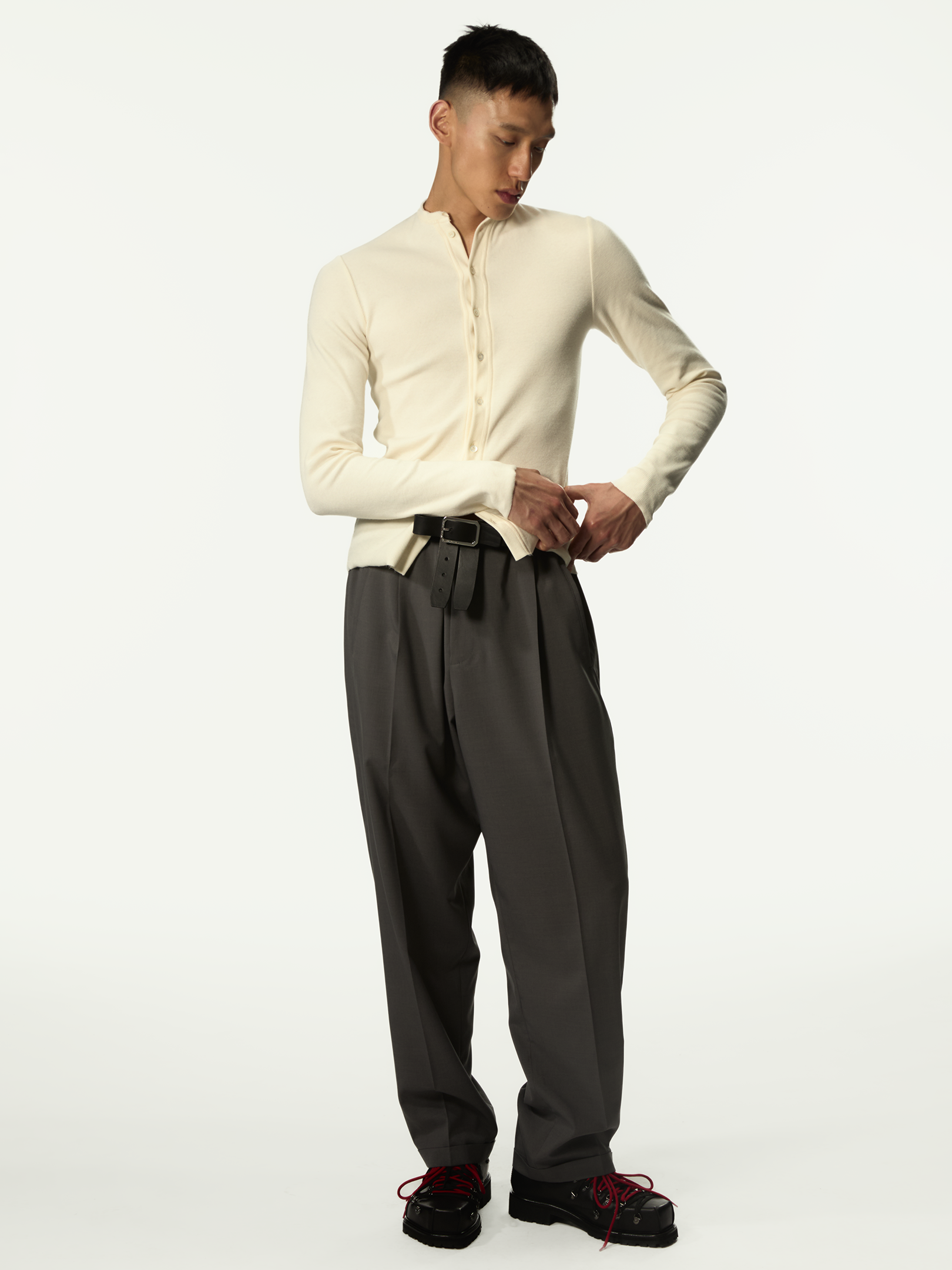 People'S Pants Grey - Magliano