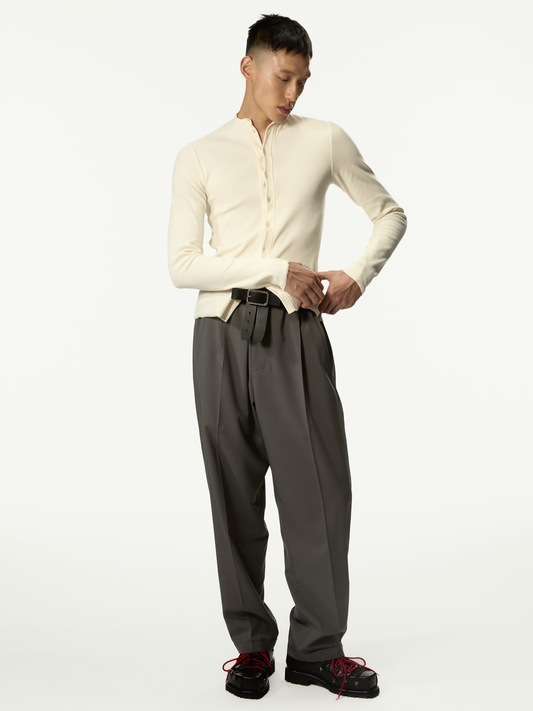 People'S Pants Grey - Magliano