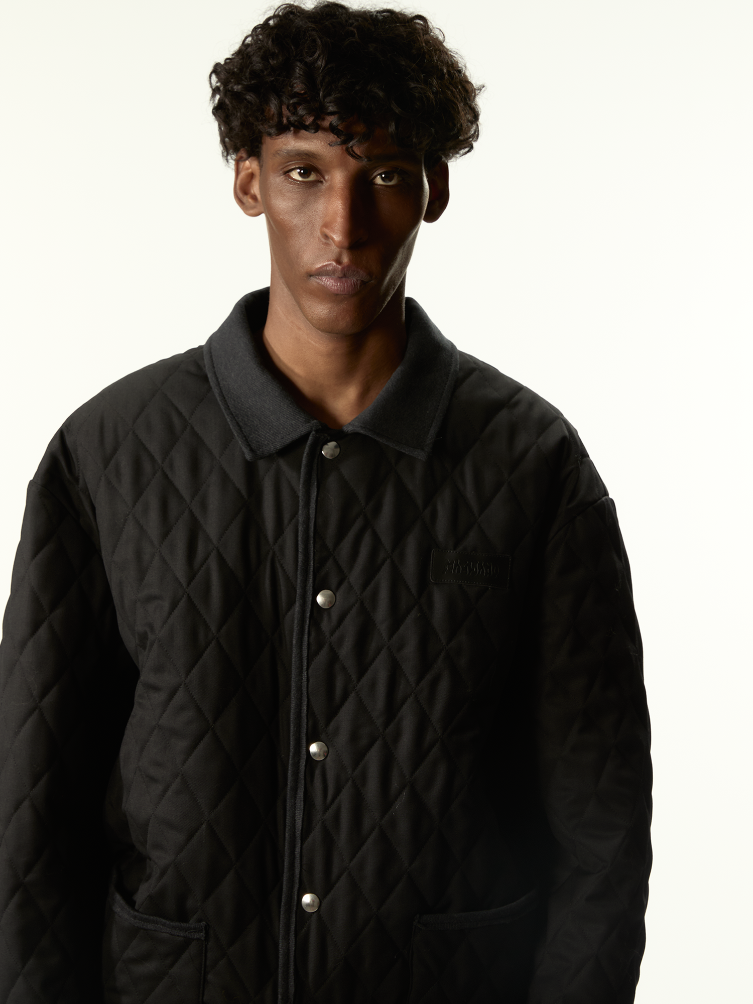Prof Padded Jacket Black - Magliano