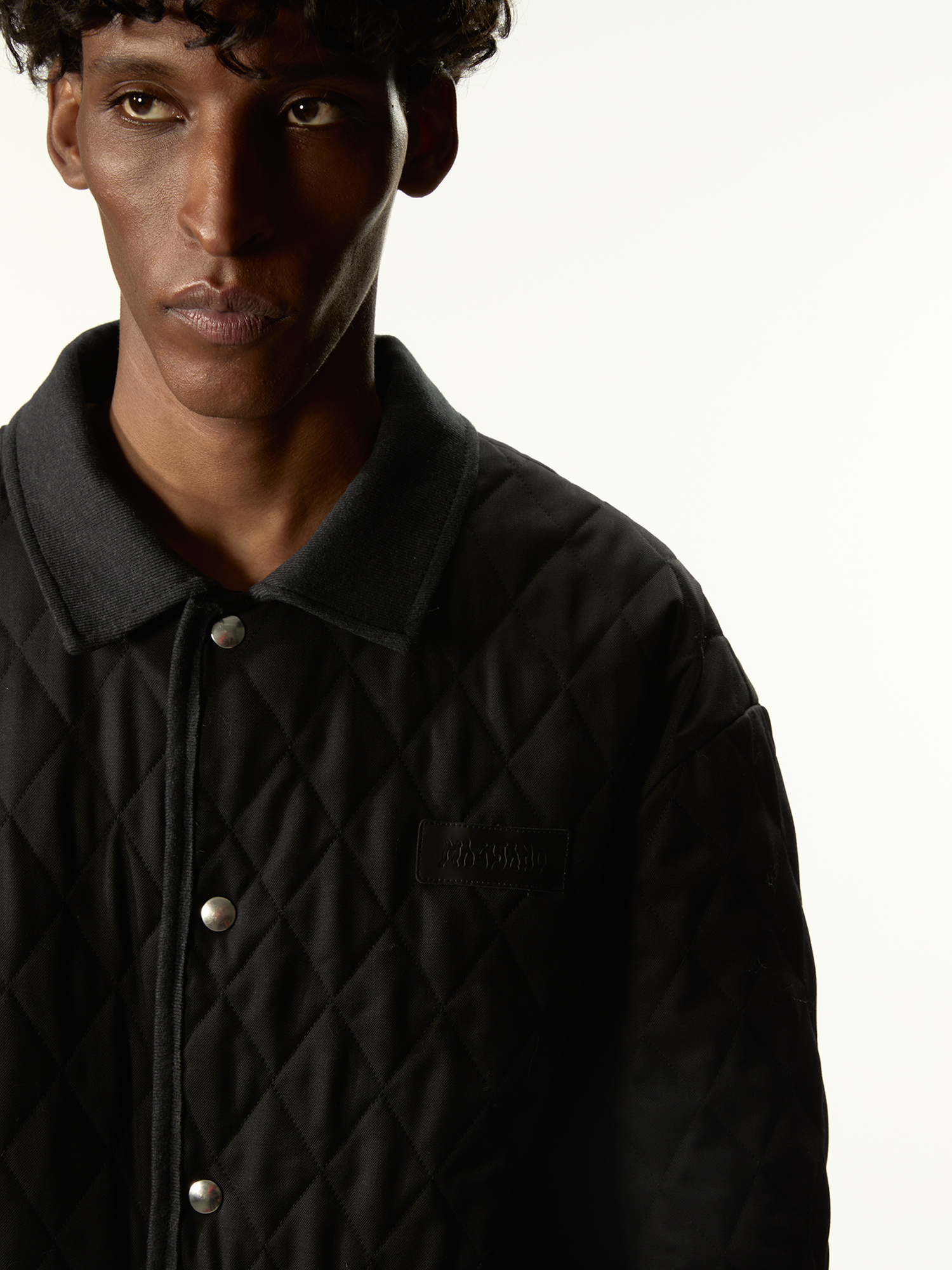 Prof Padded Jacket Black - Magliano