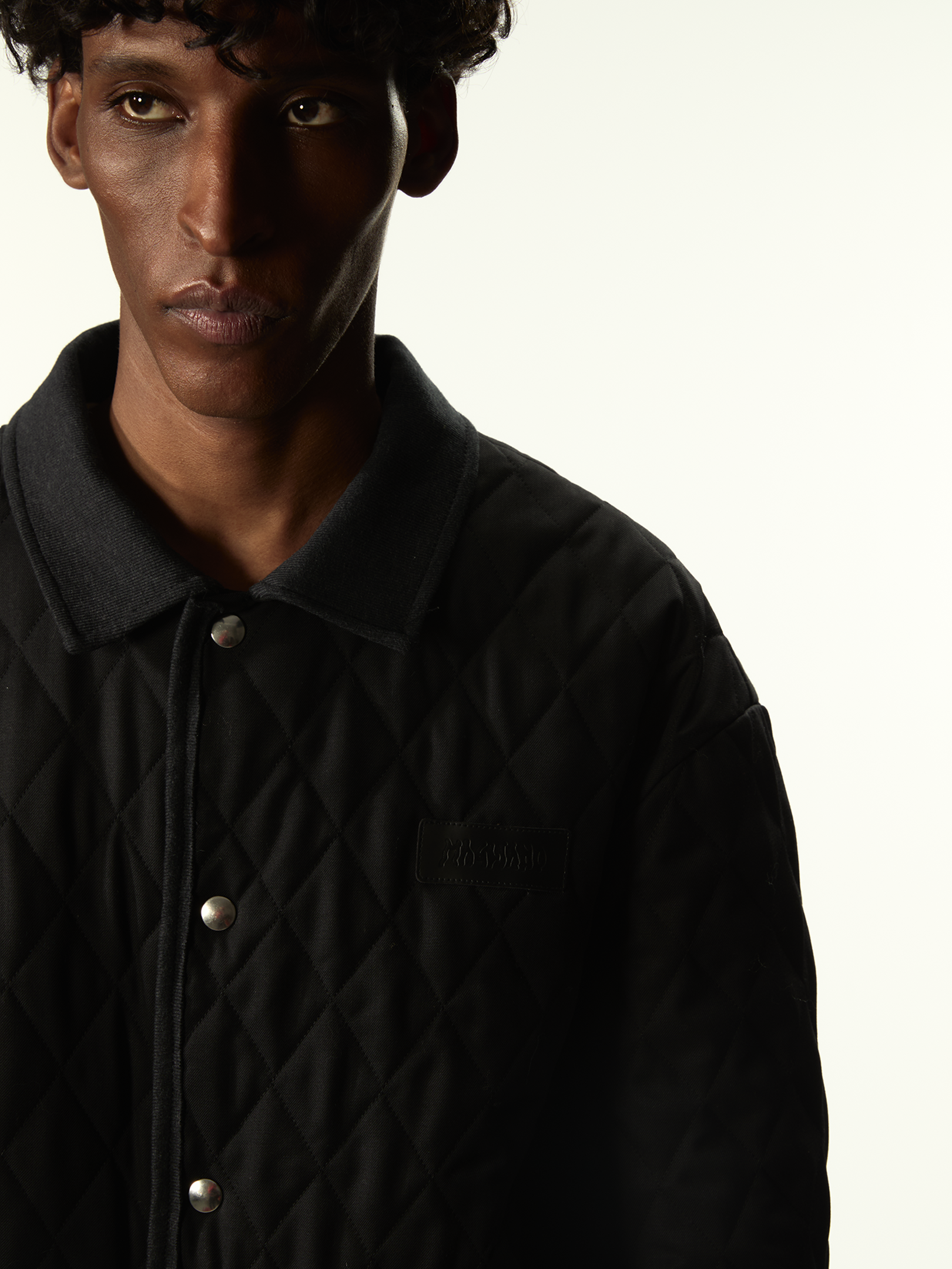Prof Padded Jacket Black - Magliano