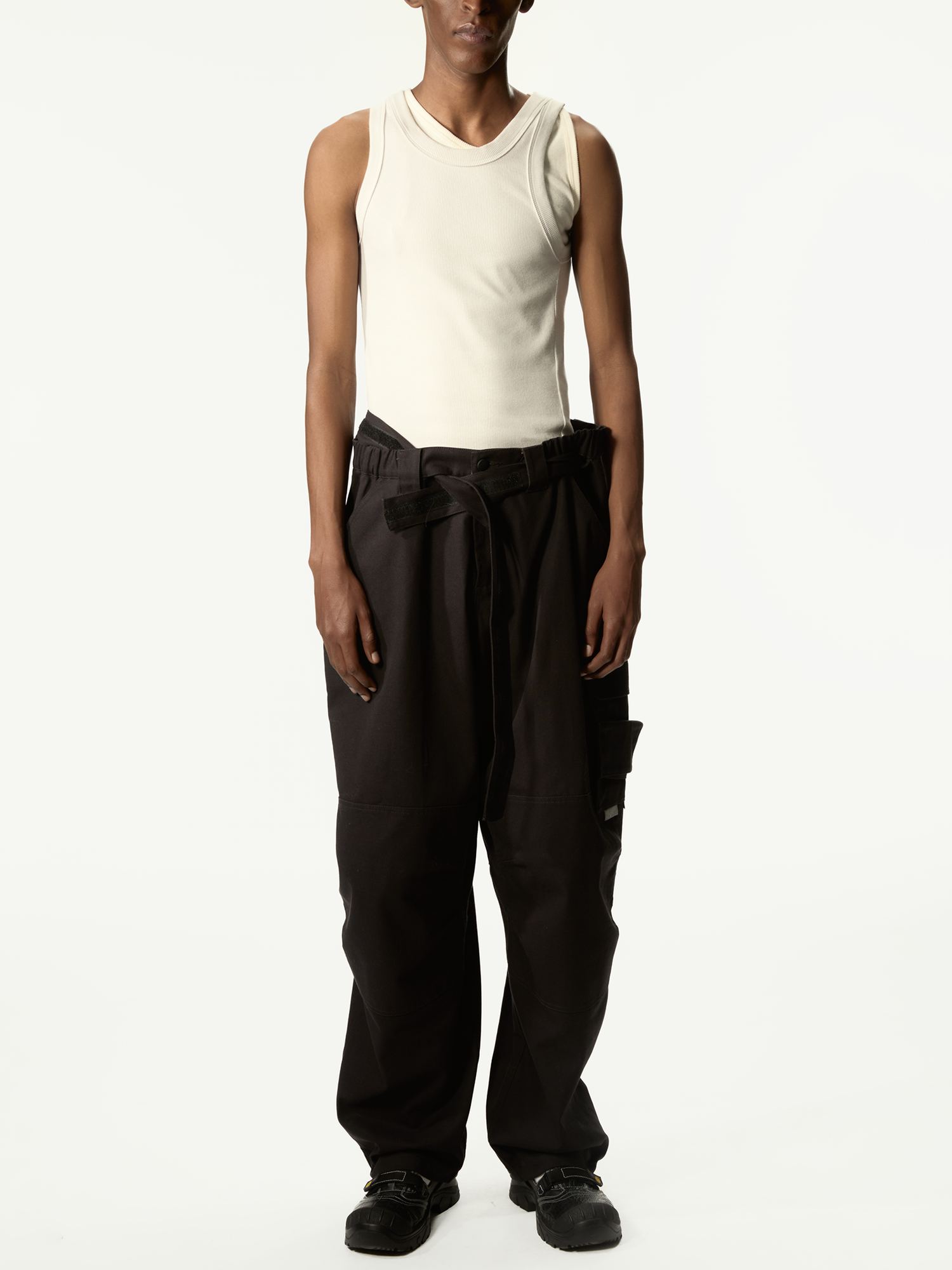 Upower Cargo Pants Black - Magliano