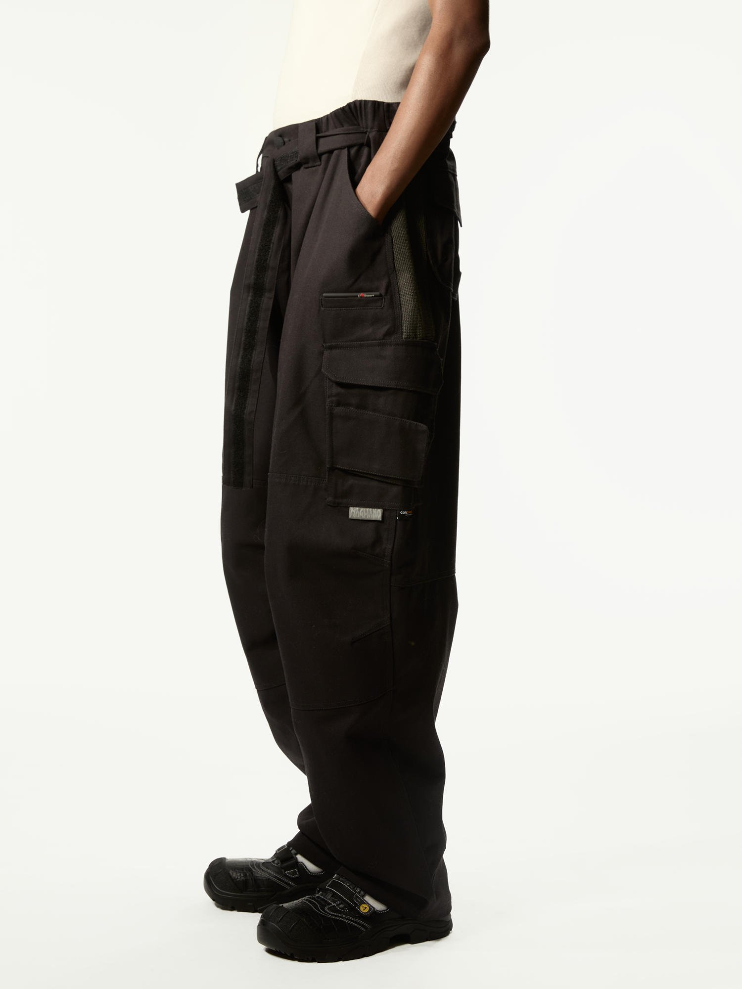 Upower Cargo Pants Black - Magliano