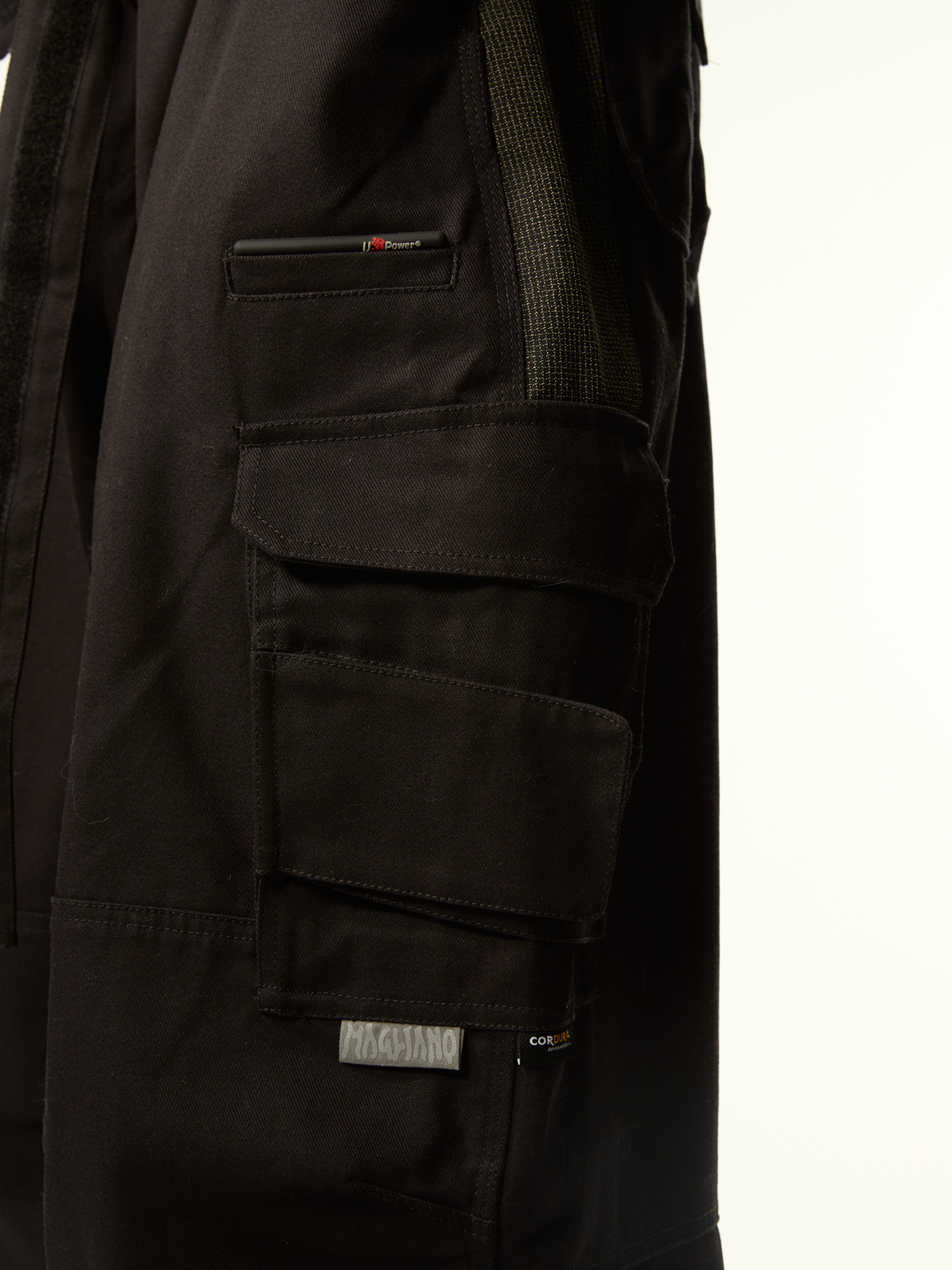 Upower Cargo Pants Black - Magliano