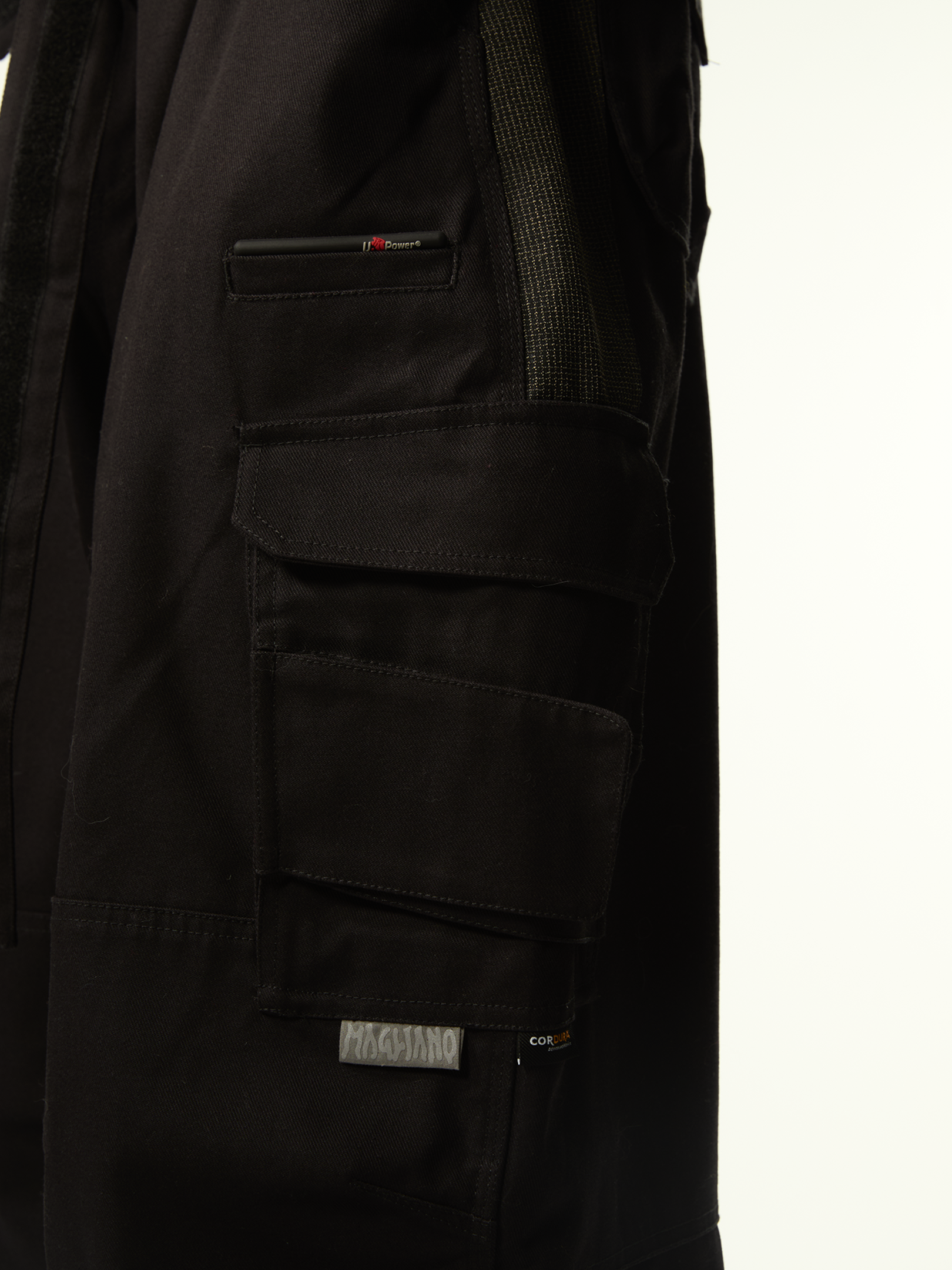 Upower Cargo Pants Black - Magliano