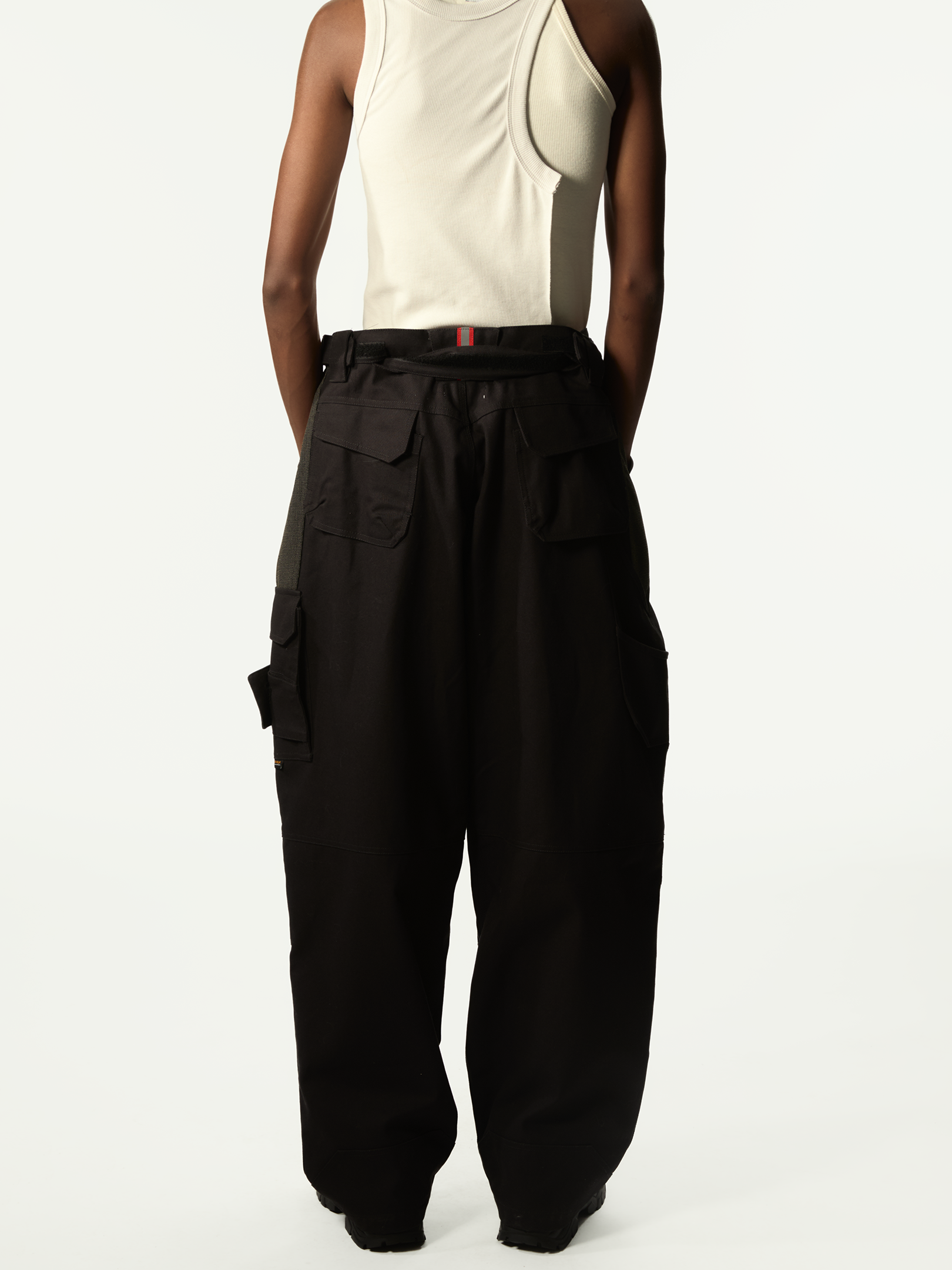 Upower Cargo Pants Black - Magliano
