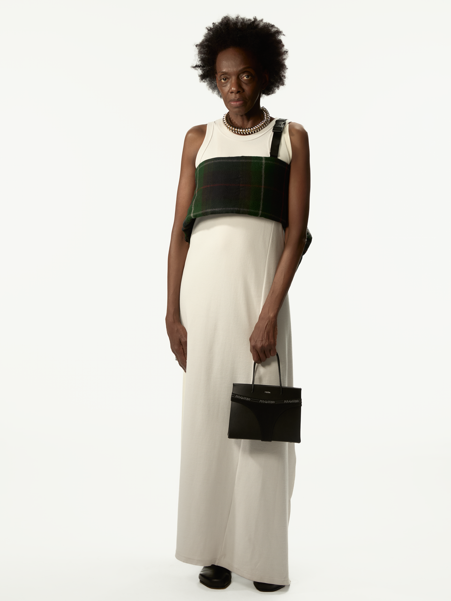 Nudo Dress White - Magliano