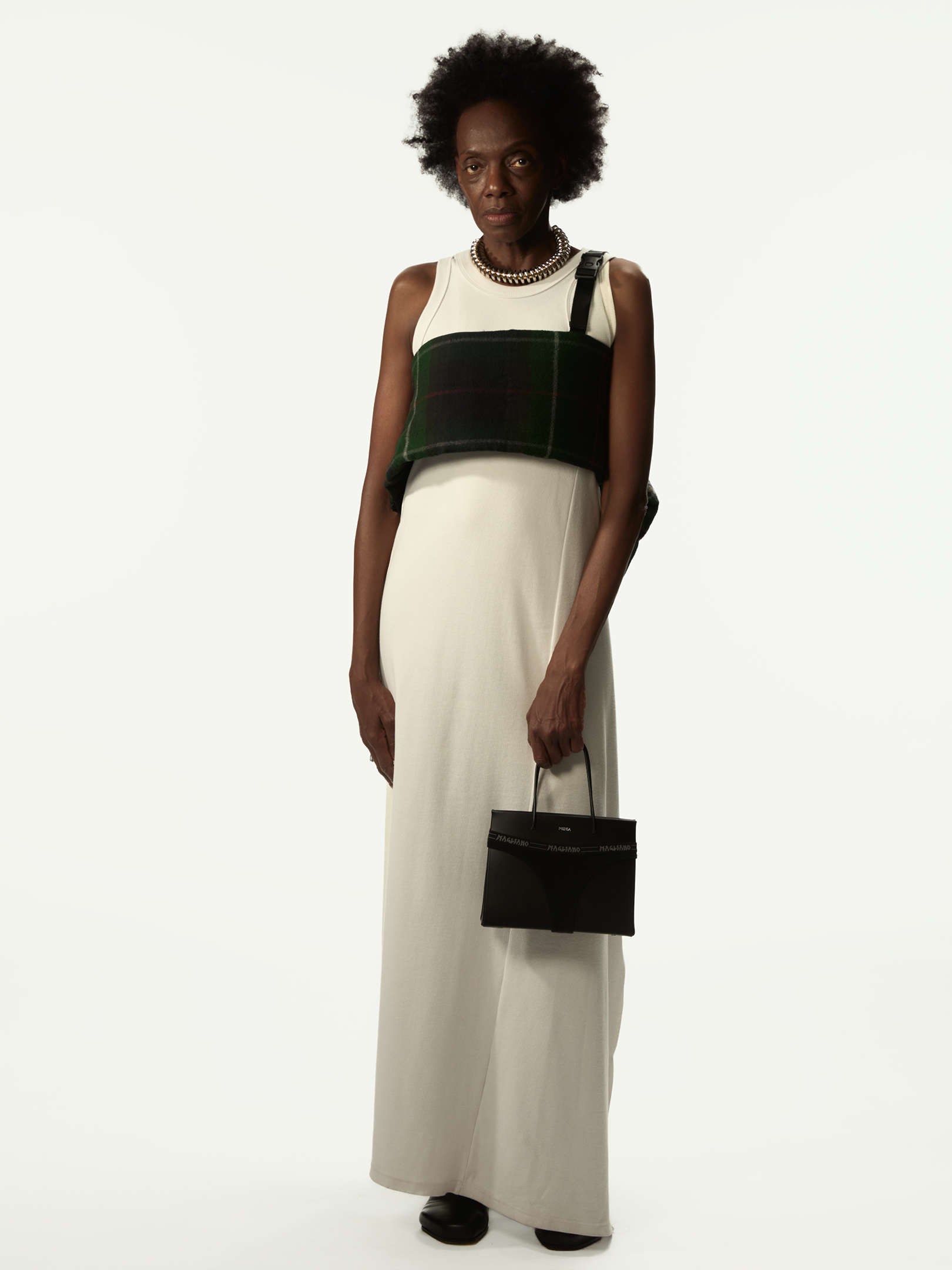 Nudo Dress White - Magliano
