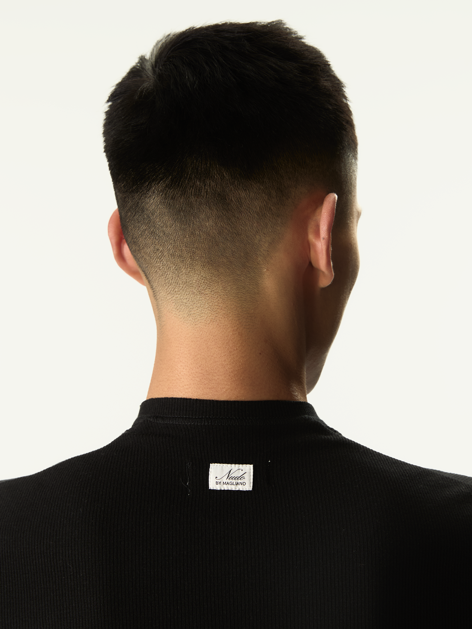 Nudo Serafino Long Sleeve Black - Magliano