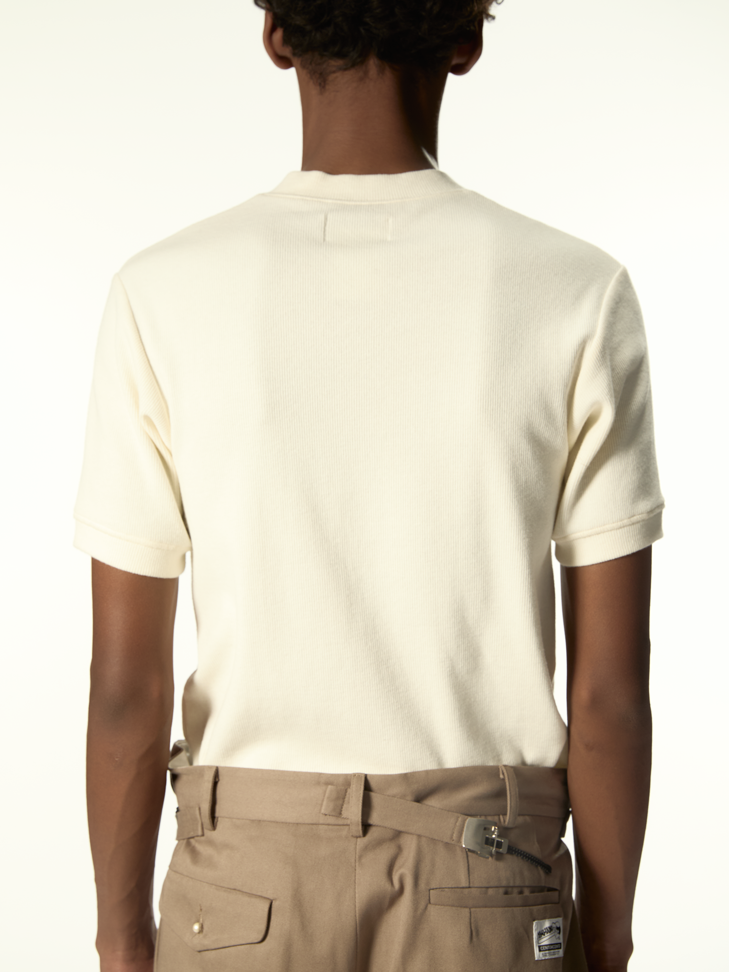 Nudo Serafino Tee Dirty White - Magliano