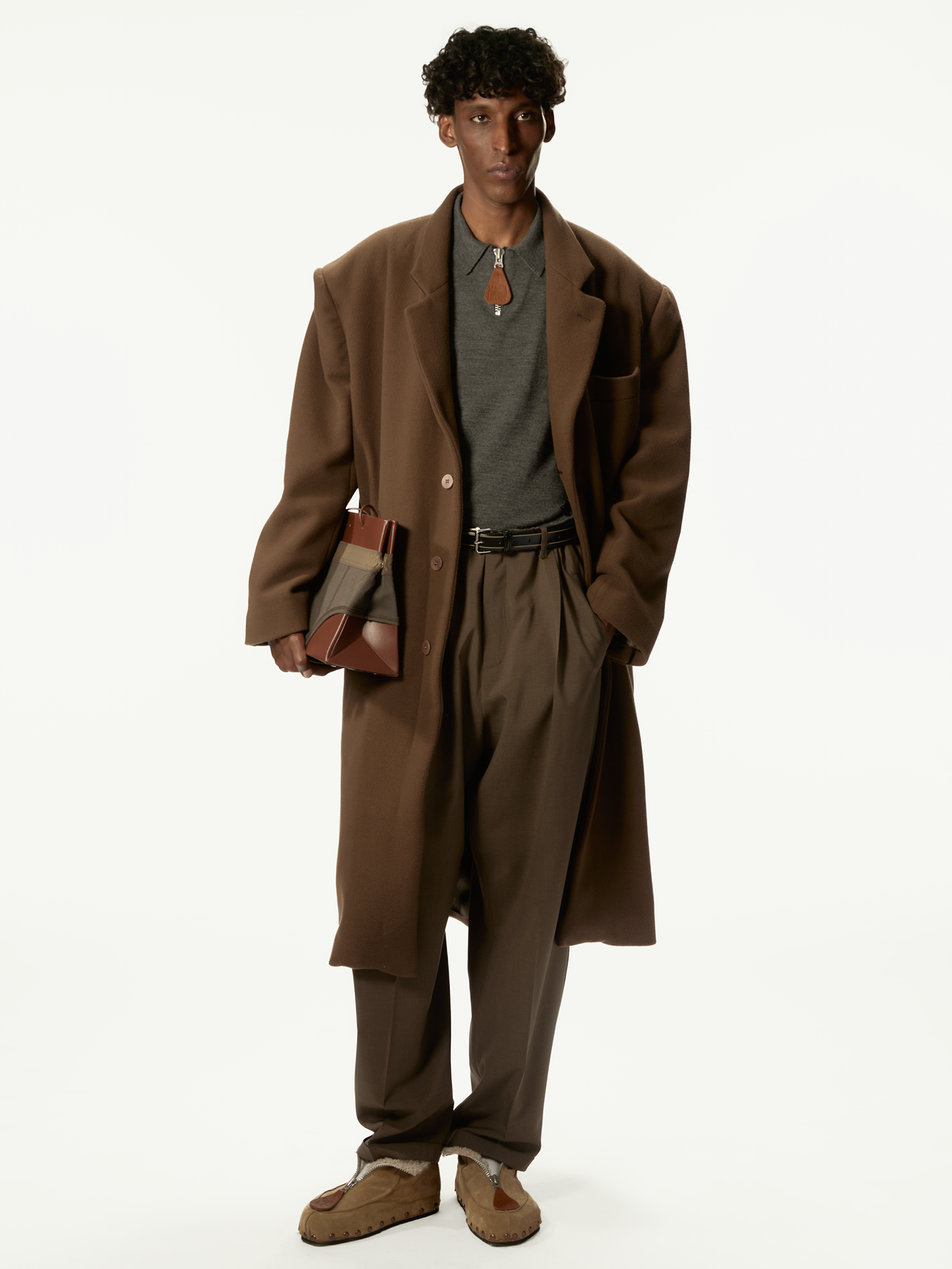Polleggio Coat Brown - Magliano