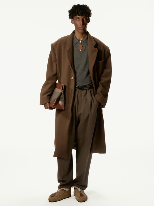 Polleggio Coat Brown - Magliano