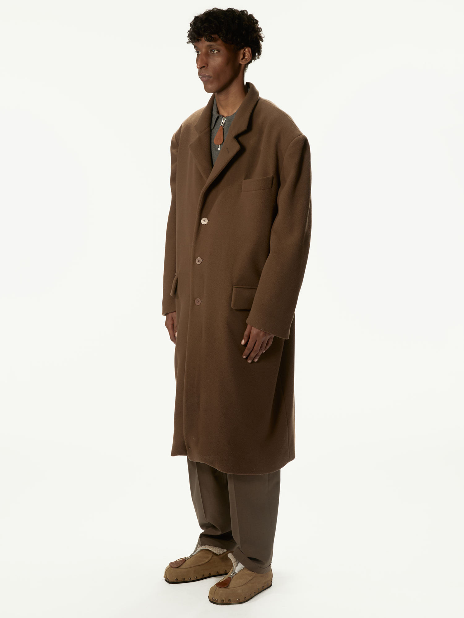 Polleggio Coat Brown - Magliano