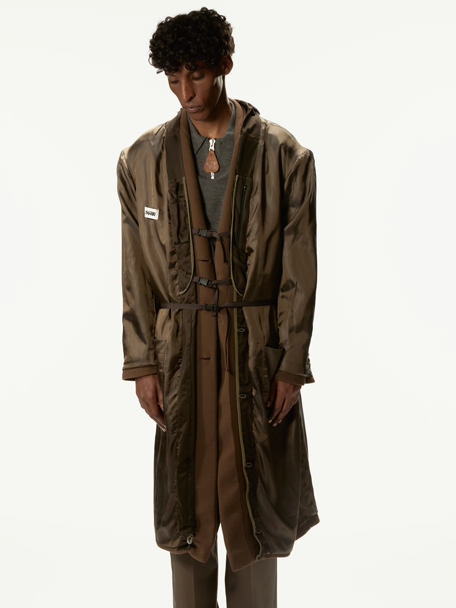 Polleggio Coat Brown - Magliano