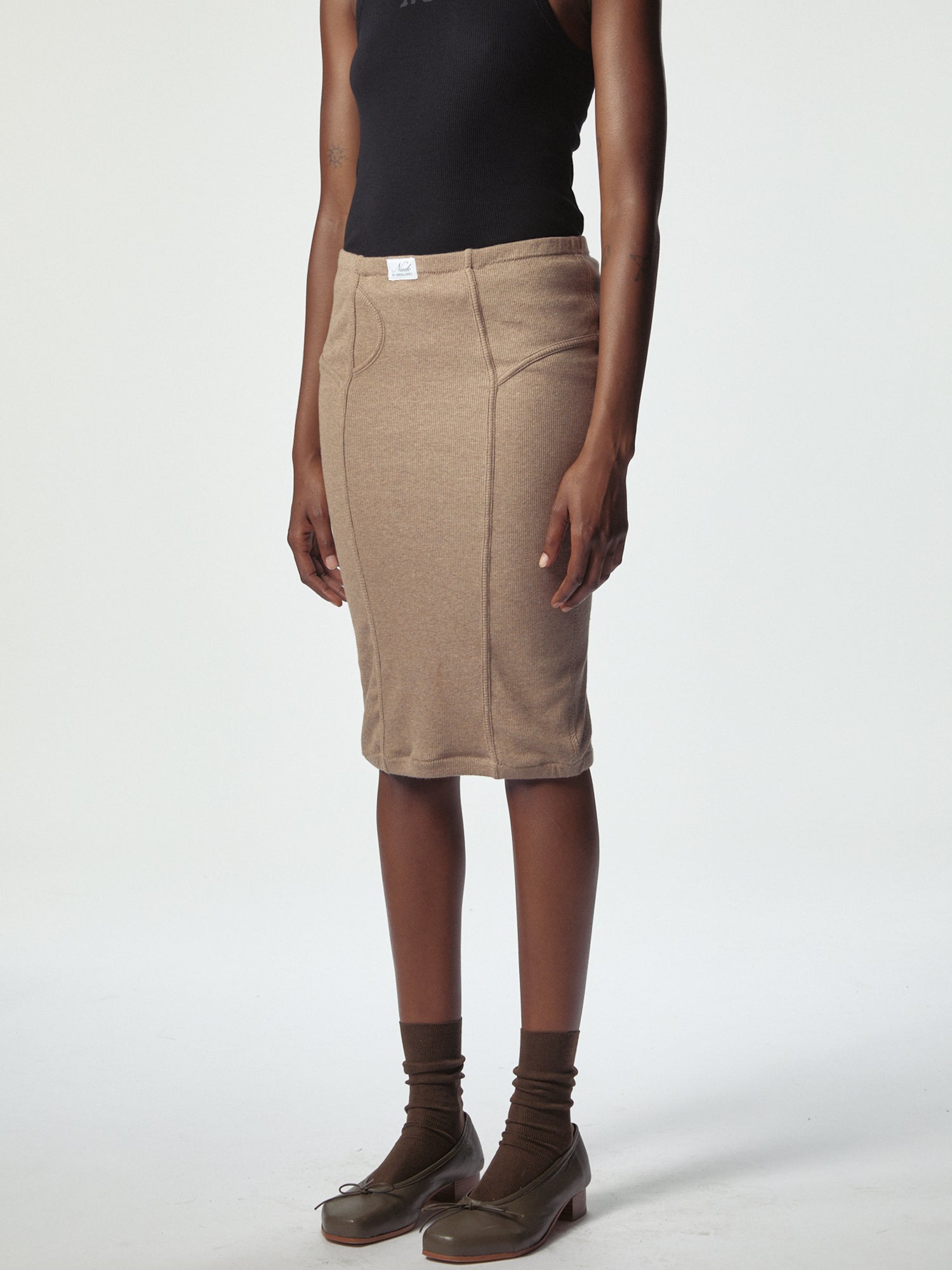 Nudo Mutanda Skirt Brown Melange