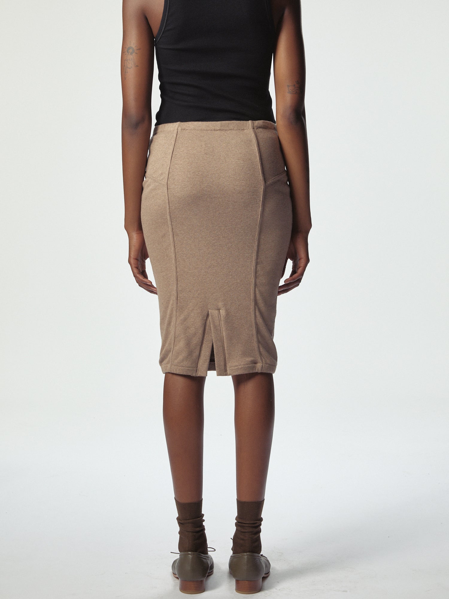 Nudo Mutanda Skirt Brown Melange