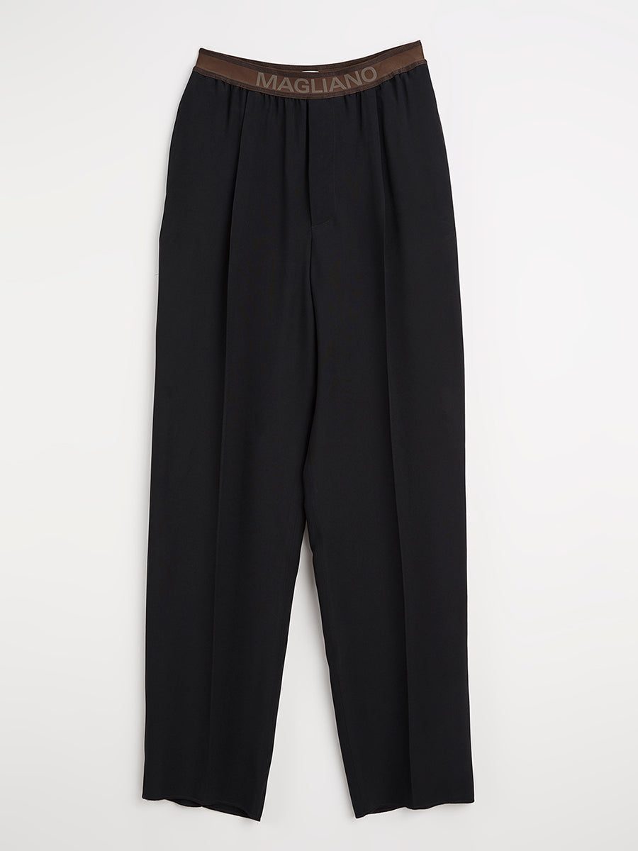Boxer Pants Black - Magliano
