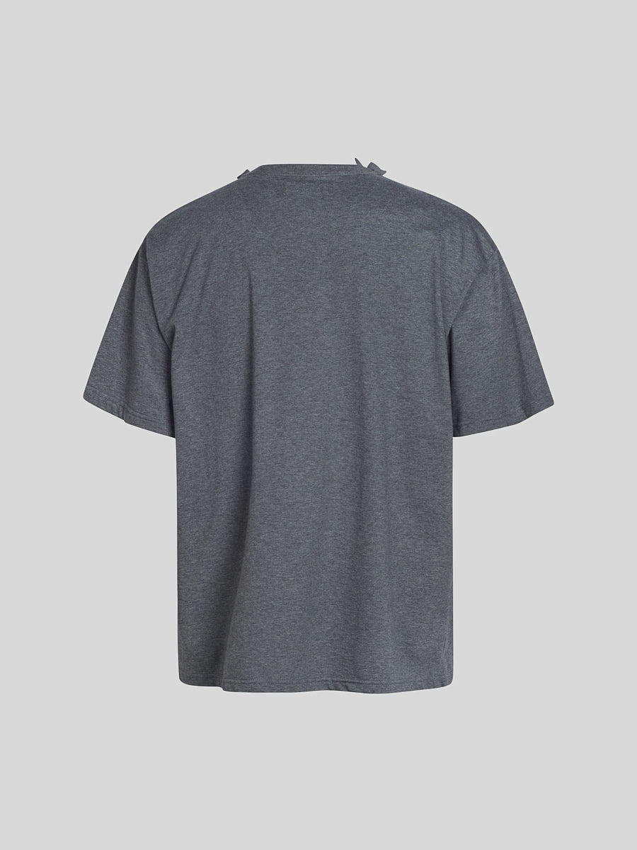 I Suffer Short Sleeve Off Black - Magliano