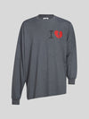 I Suffer Long Sleeve Off Black - Magliano