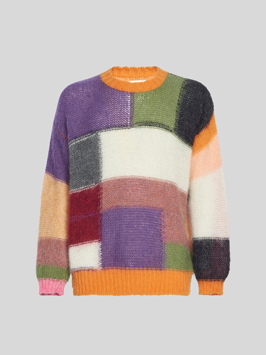 Arlecchino Mohair Dark Mix - Magliano
