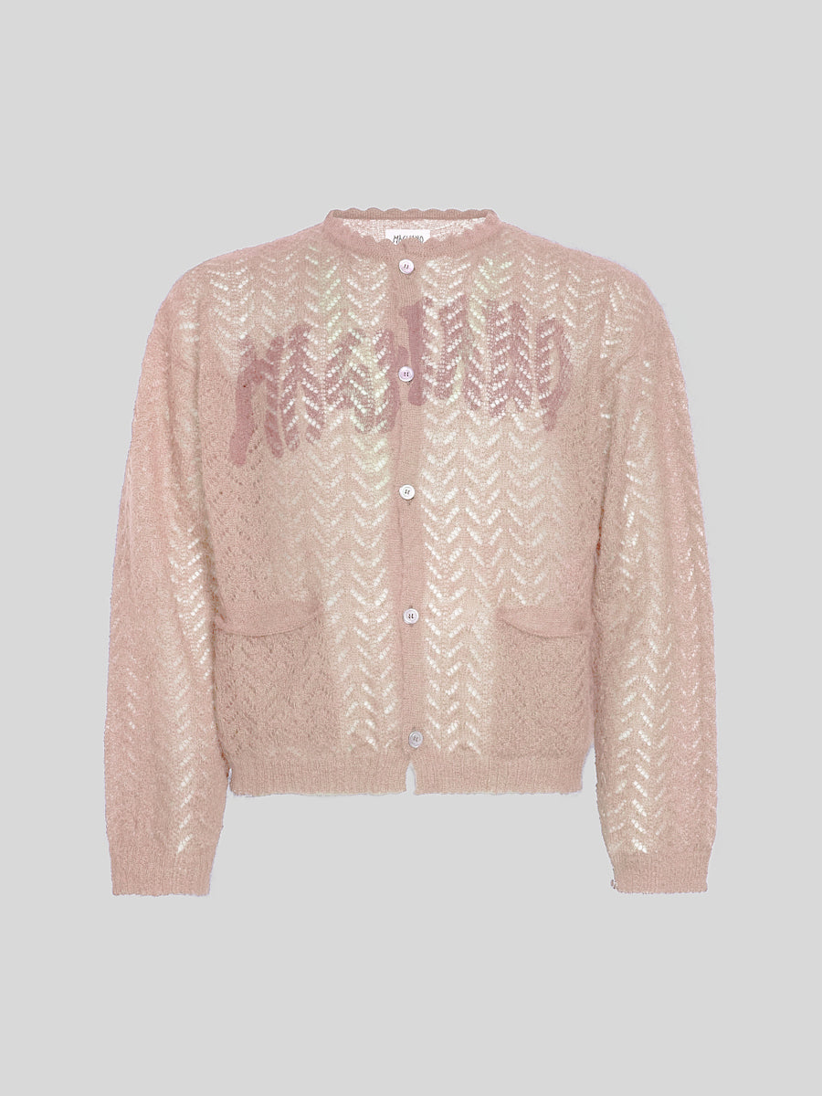 Bimbo Cardigan Pink - Magliano