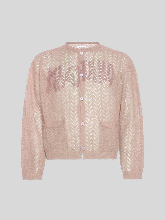 Bimbo Cardigan Pink - Magliano