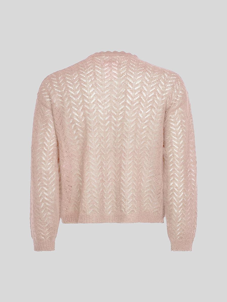 Bimbo Cardigan Pink - Magliano