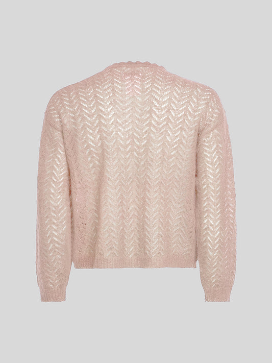 Bimbo Cardigan Pink - Magliano