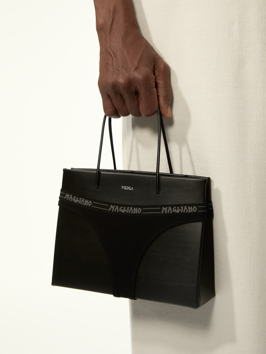 Magliano x Medea Small Mutanda Bag Black