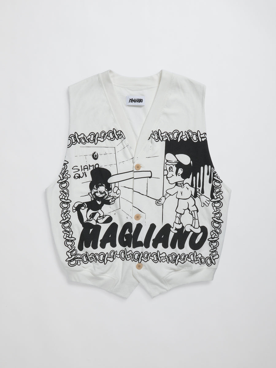 Mascotte Vest White - Magliano