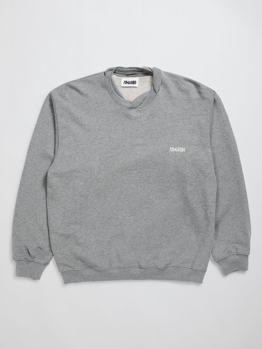 Magliano Gym Sweatshirt Dark Melange - Magliano