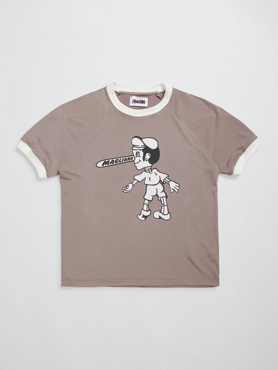 Britpop Mini Tee Taupe - Magliano