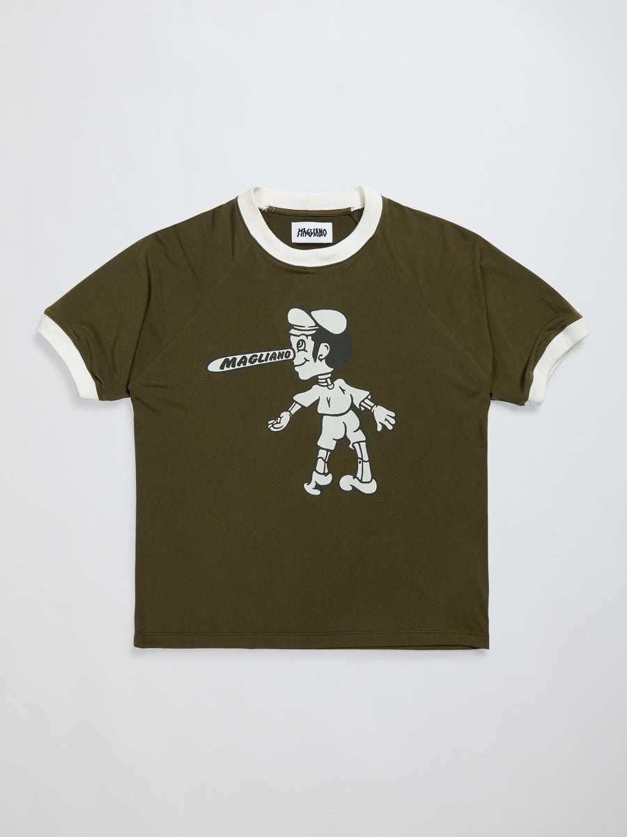 Britpop Mini Tee Military Green - Magliano