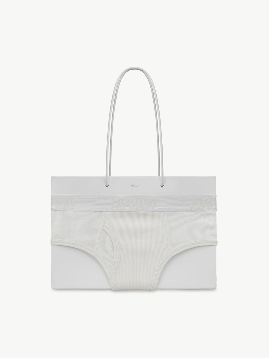 Magliano x Medea Big Mutanda Bag White