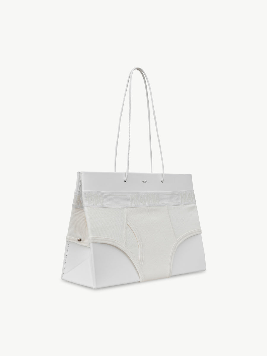 Magliano x Medea Big Mutanda Bag White